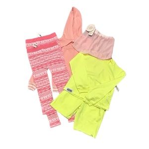 Girls medium hoodies & pants 6-pc bundle retail $185